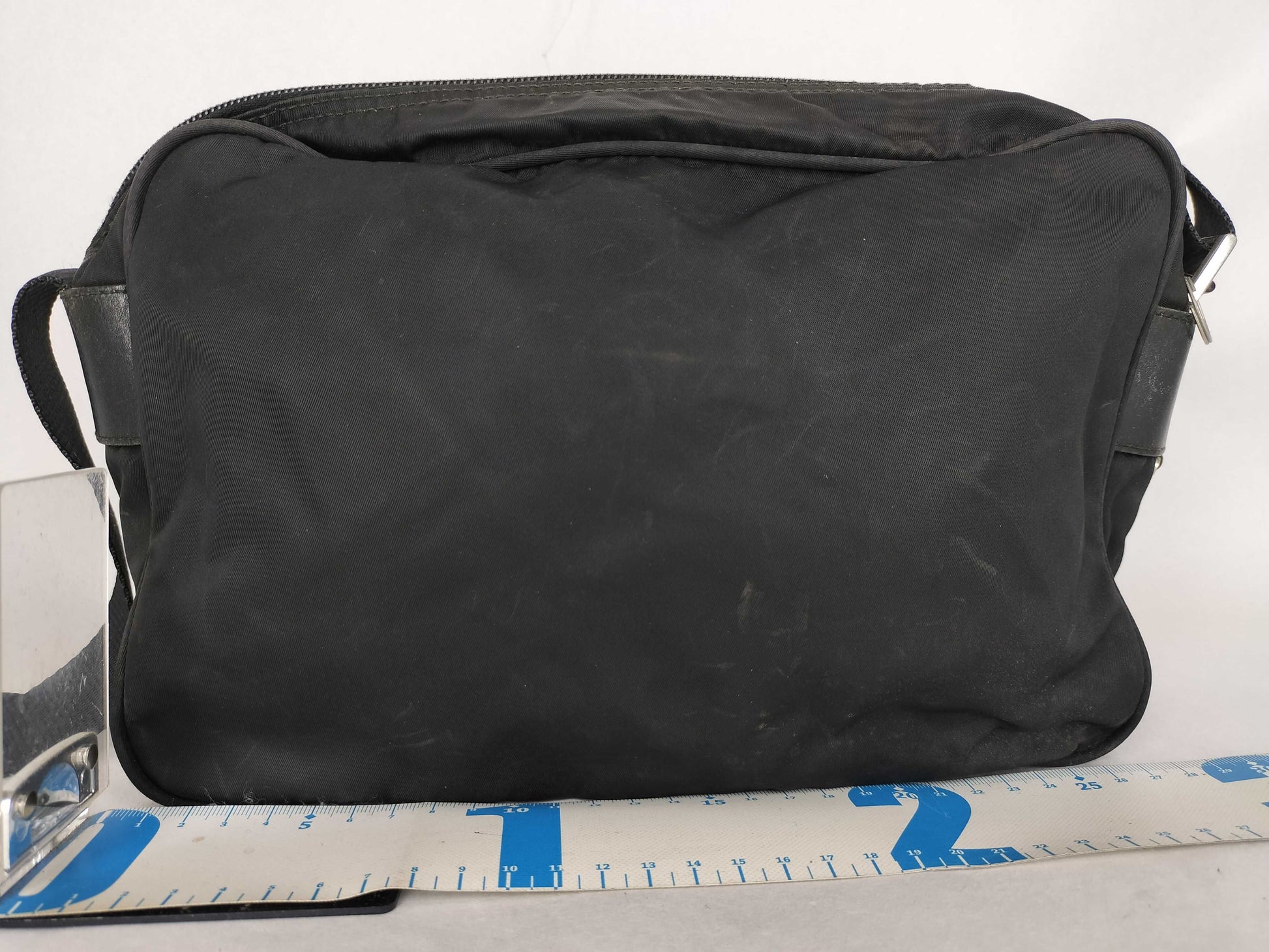 PRADA Nylon Prada Tesuto Shoulder Bag Black Shoulder Bag