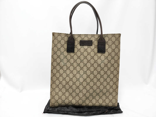 GUCCI Gucci GG Supreme Bag Brown Handbag