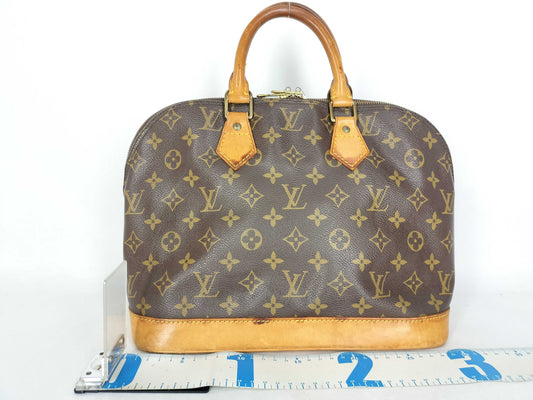 LOUIS VUITTON Monogram LV Monogram ALMA M51130 VI0945 Handbag with Shoulder Strap
