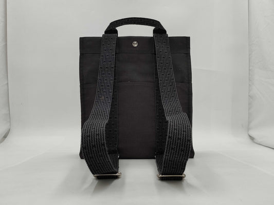 HERMES AdMM Canvas Rucksack Grey Rucksack