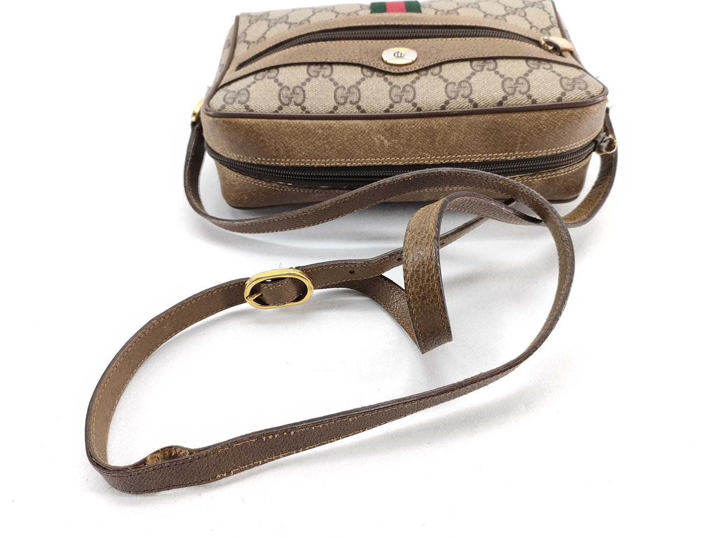 GUCCI GG Supreme Gucci GG Supreme Shoulder Bag Mocha Shoulder Bag