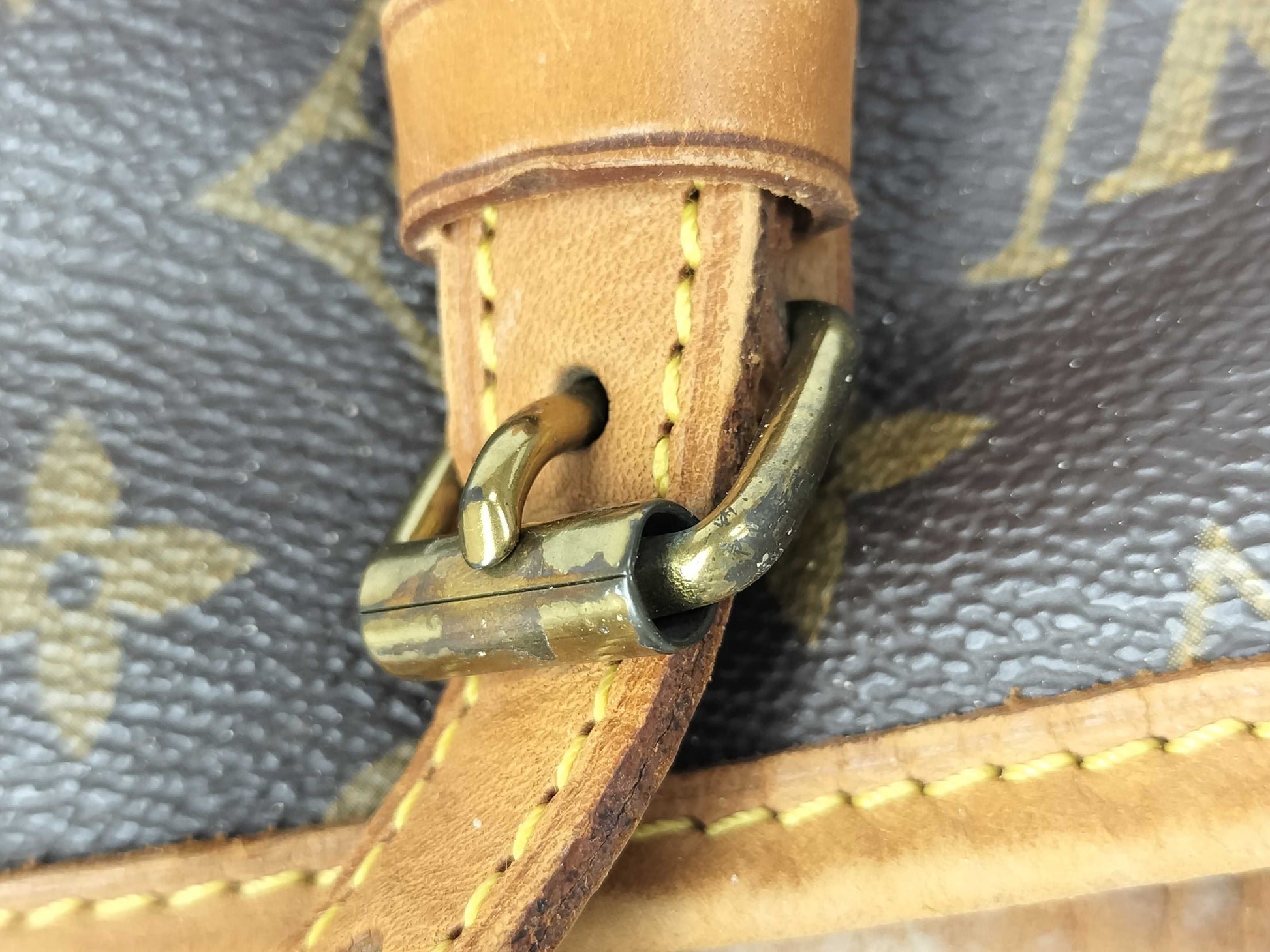 LOUIS VUITTON Monogram LV Monogram Bucket PM M42238 AR0938 Handbag