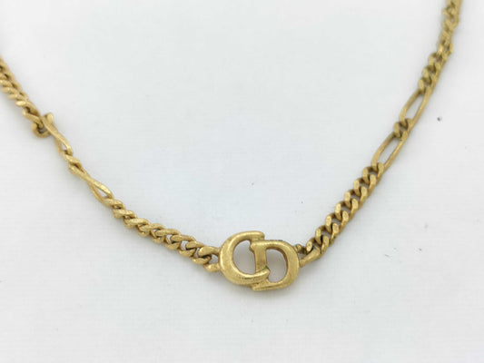 Dior Christian Dior Necklace GP Gold Necklace