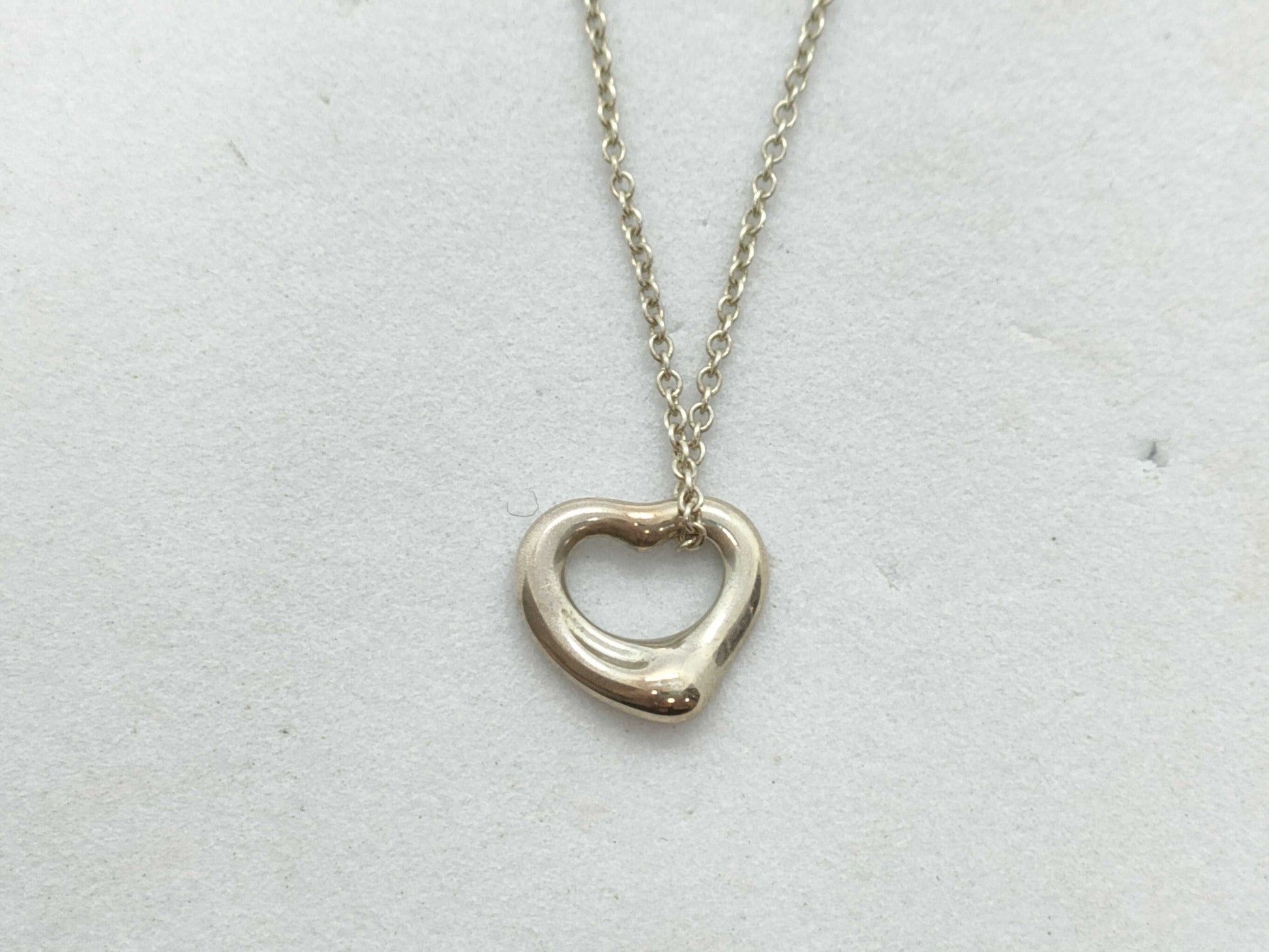 Tiffany&Co. Open Heart Tiffany Open Heart Necklace SV925 Necklace