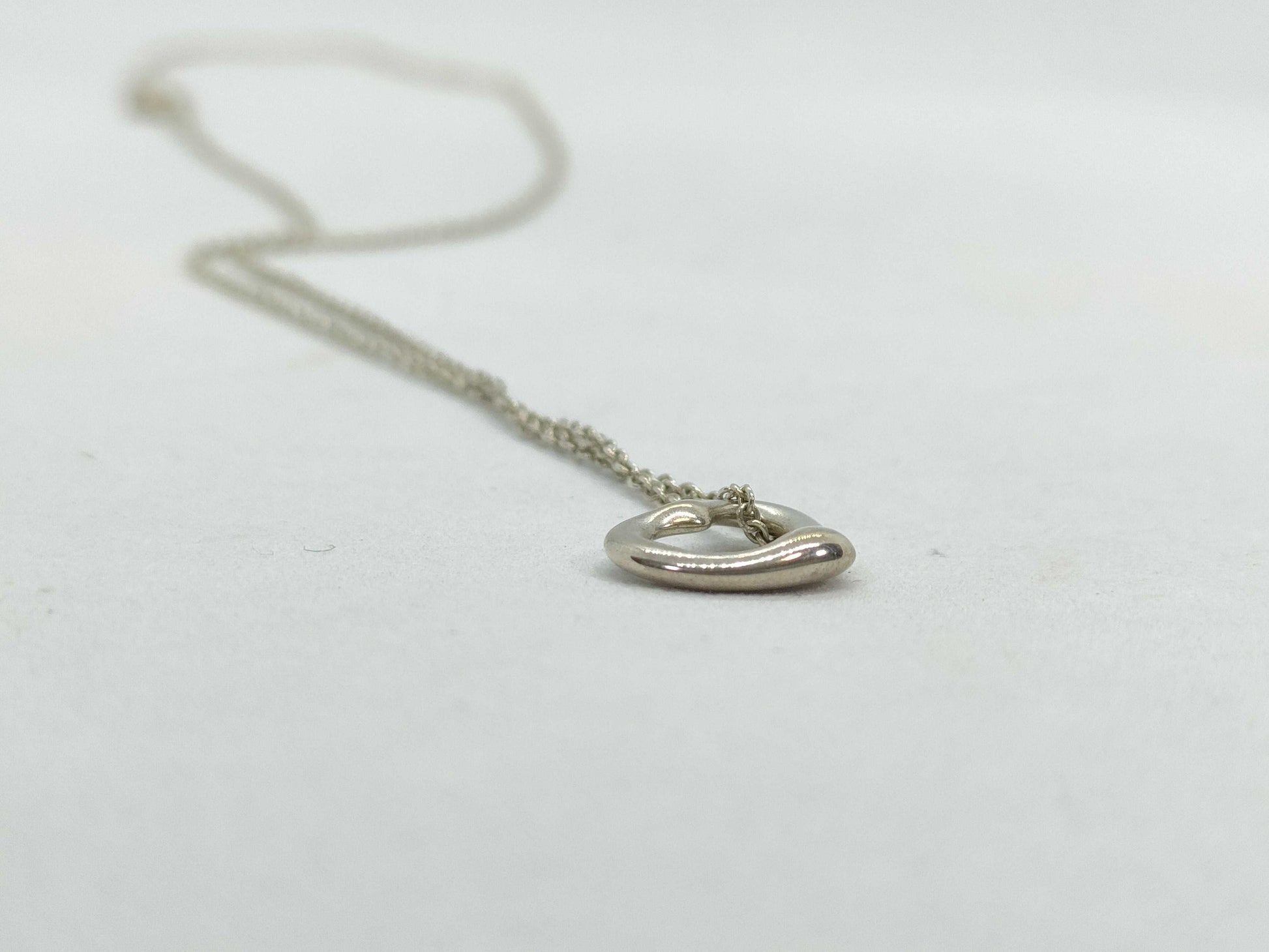 Tiffany&Co. Open Heart Tiffany Open Heart Necklace SV925 Necklace