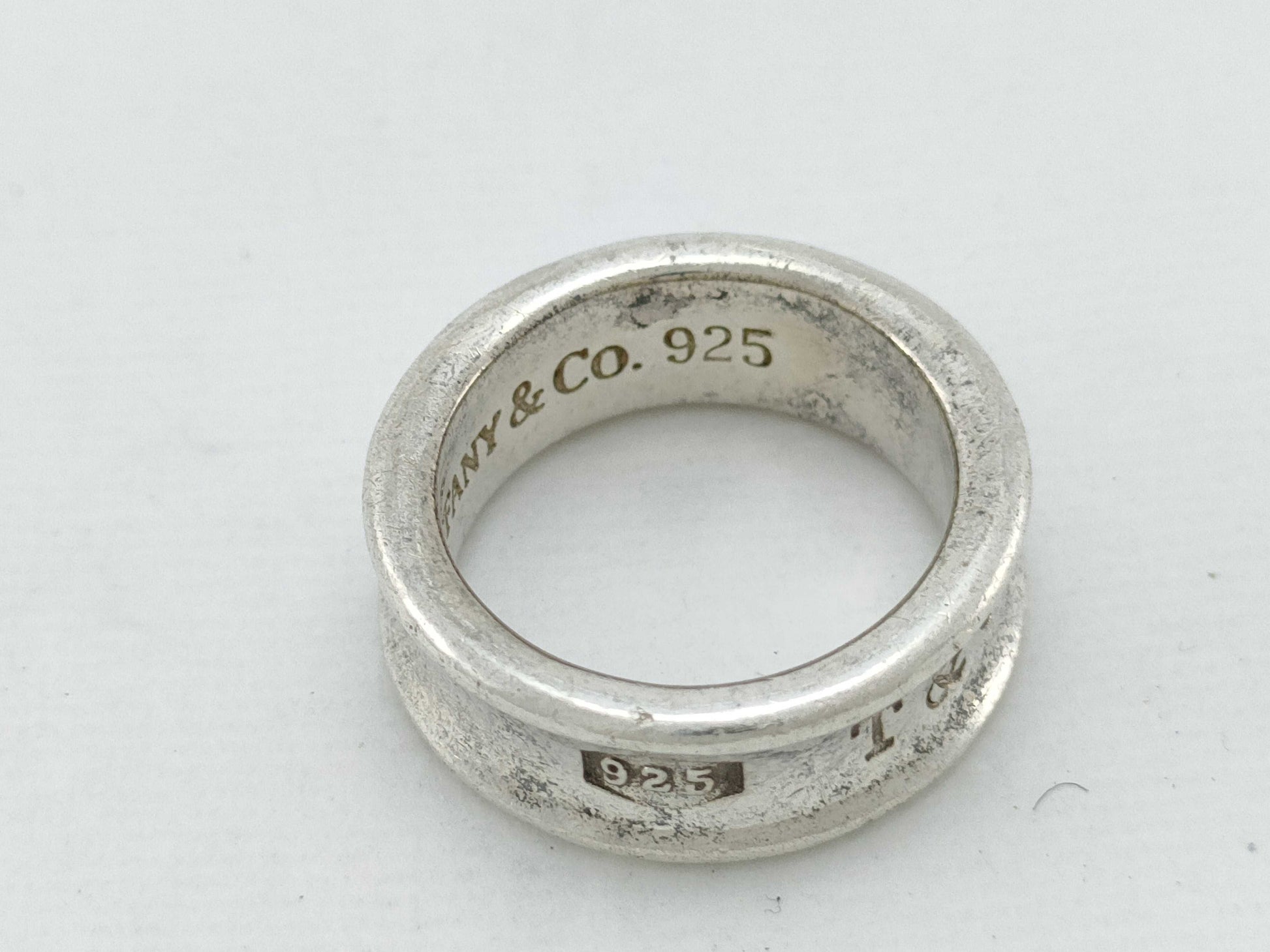 Tiffany&Co. Tiffany Narrow Ring SV925 Silver Ring