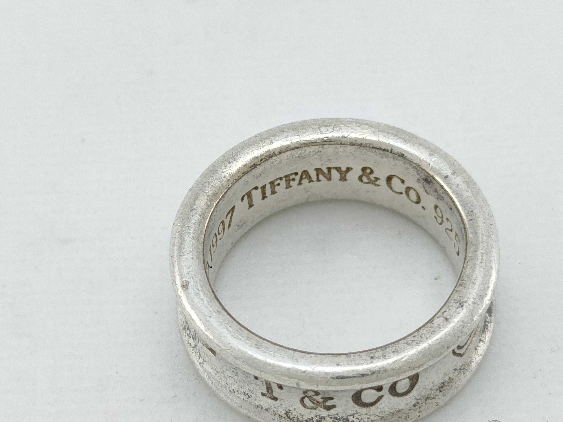 Tiffany&Co. Tiffany Narrow Ring SV925 Silver Ring