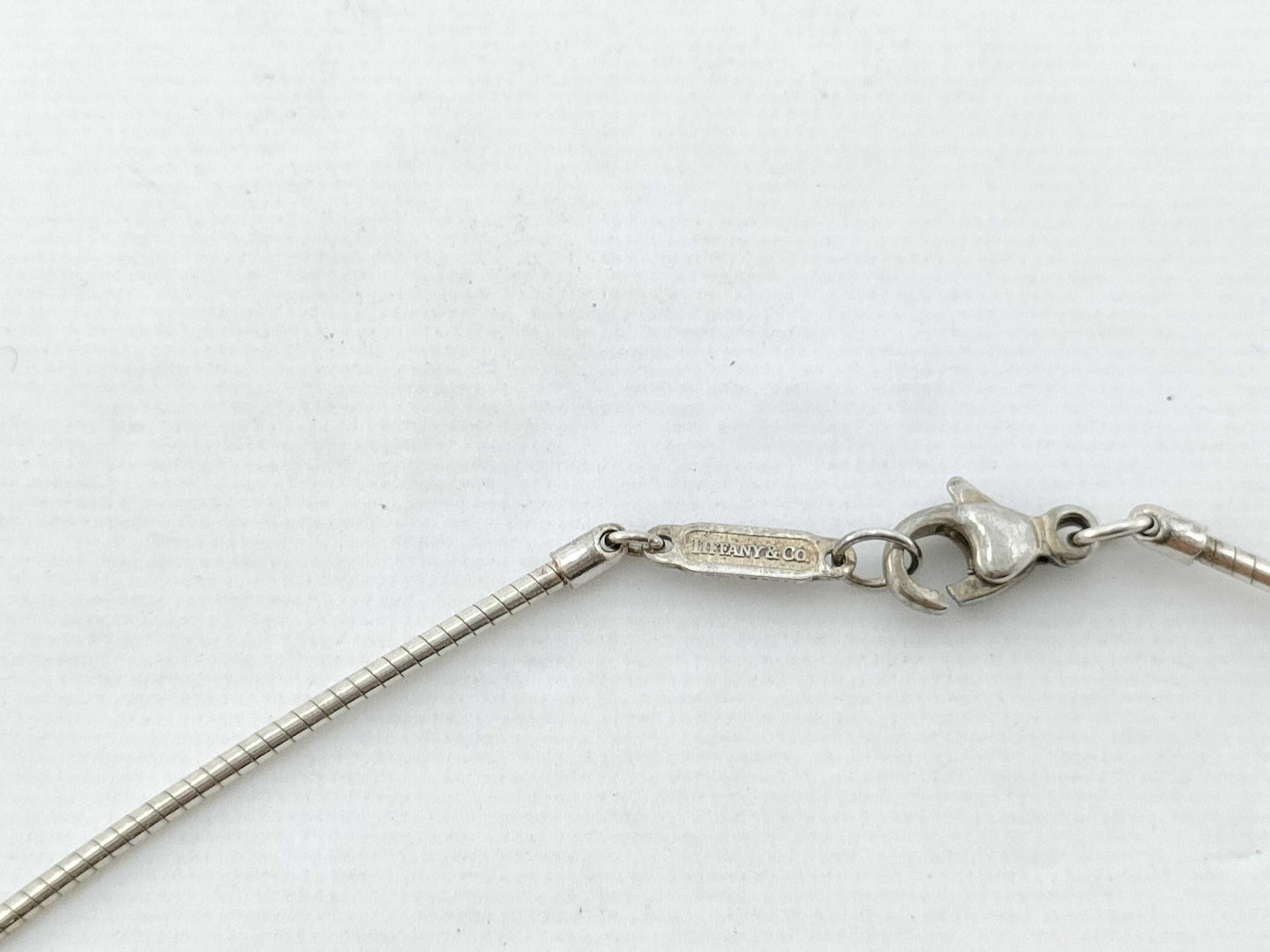 Tiffany&Co. Tiffany Snake Chain Necklace SV925 Silver Necklace