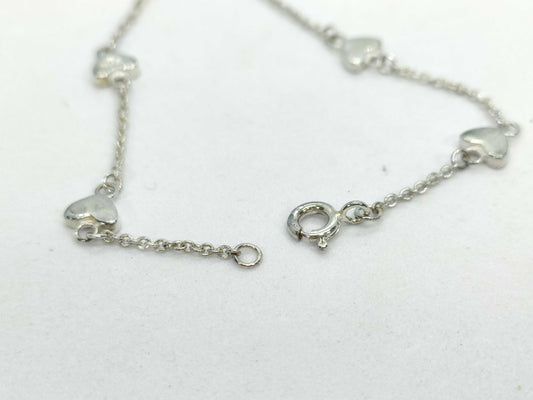 Tiffany&Co. Lariat Heart Bracelet SV925 Bracelet Bangle