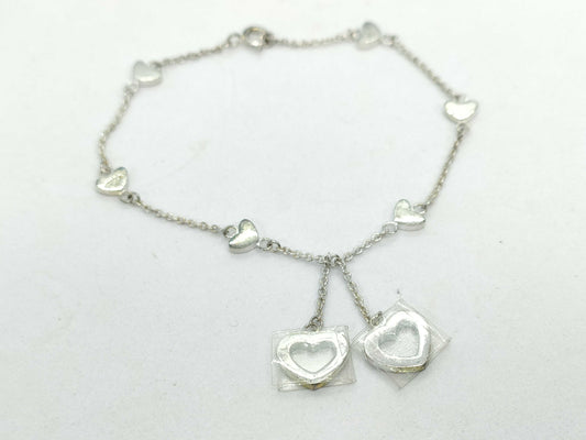 Tiffany&Co. Lariat Heart Bracelet SV925 Bracelet Bangle