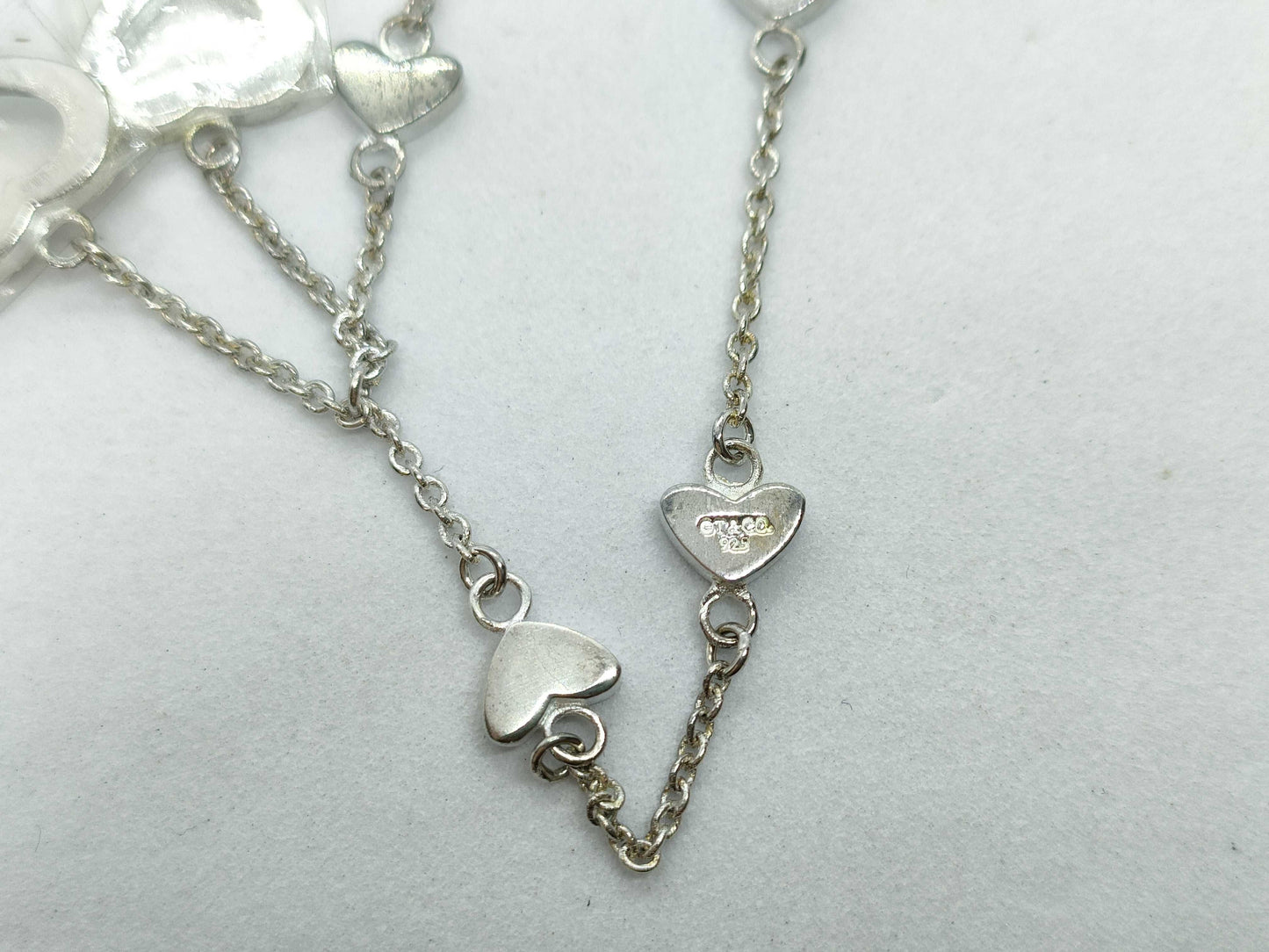 Tiffany&Co. Lariat Heart Bracelet SV925 Bracelet Bangle