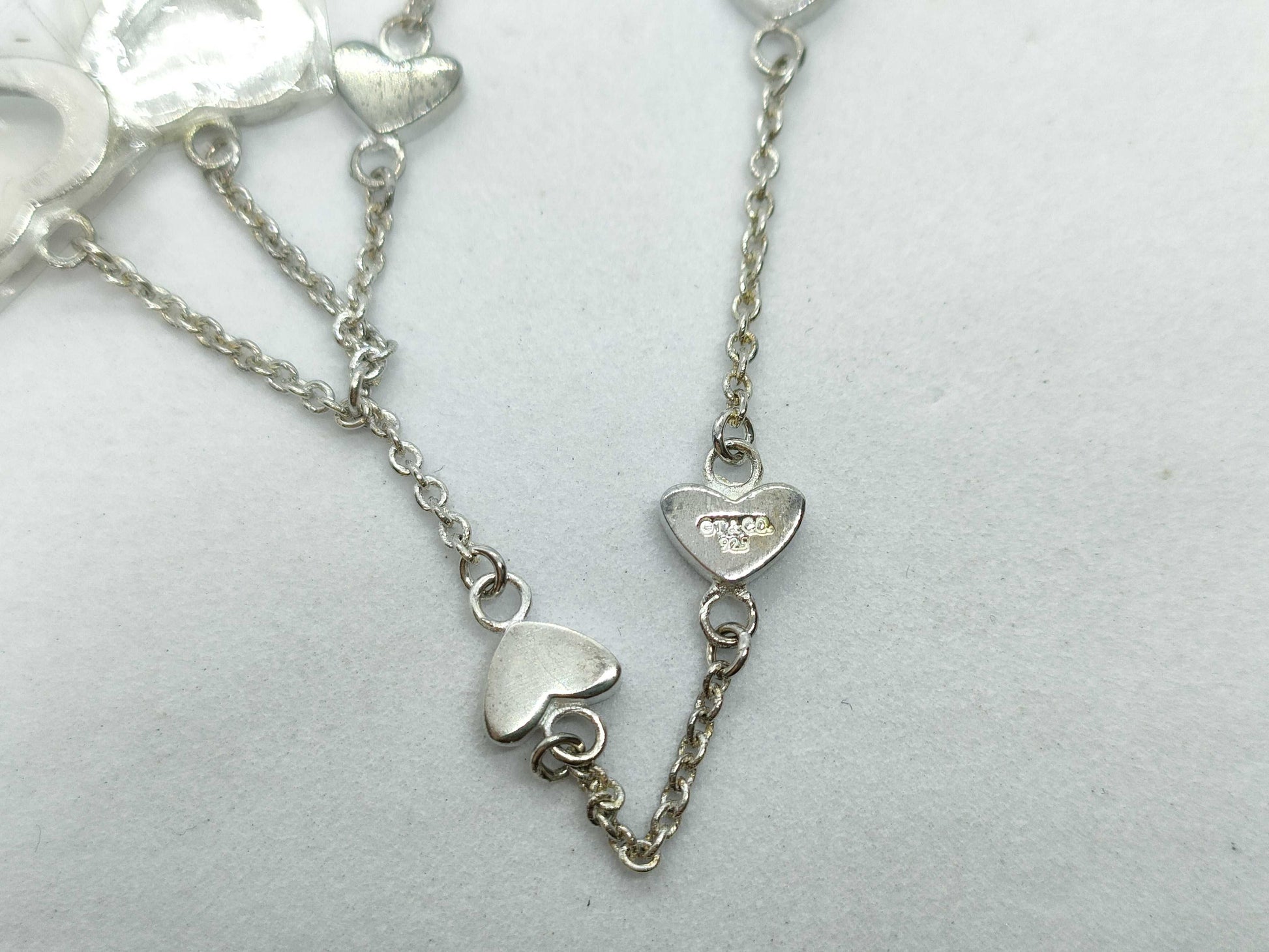 Tiffany&Co. Lariat Heart Bracelet SV925 Bracelet Bangle