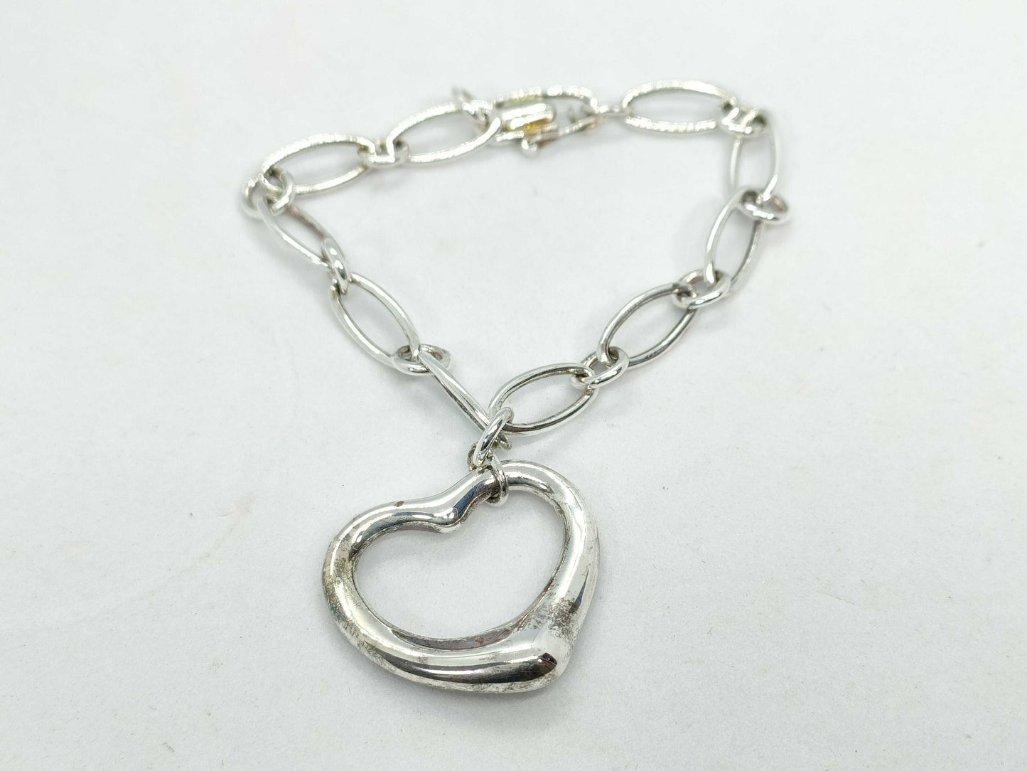 Tiffany&Co. Open Heart Tiffany Open Heart Bracelet SV925 Bracelet Bangle
