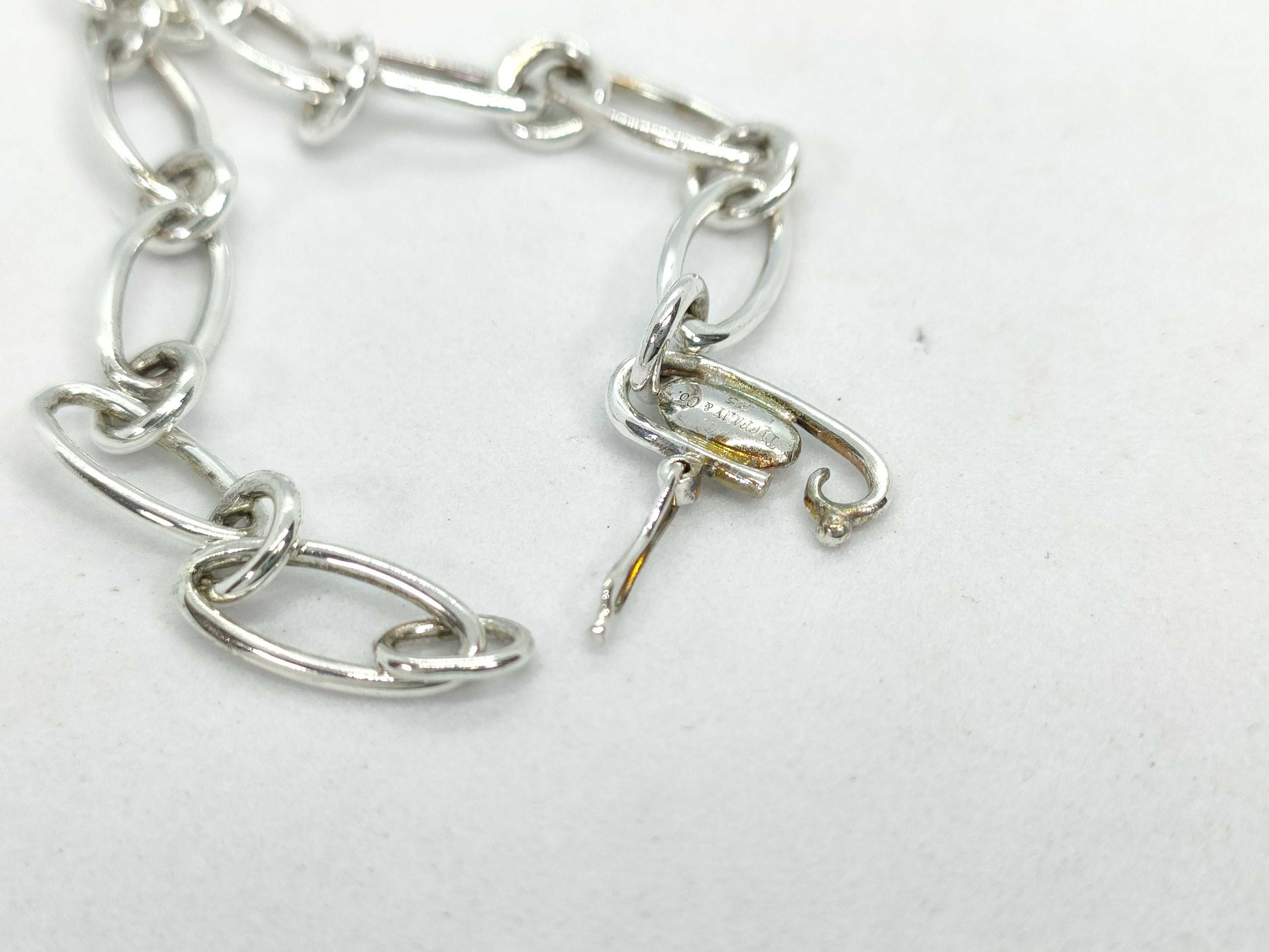 Tiffany&Co. Open Heart Tiffany Open Heart Bracelet SV925 Bracelet Bangle