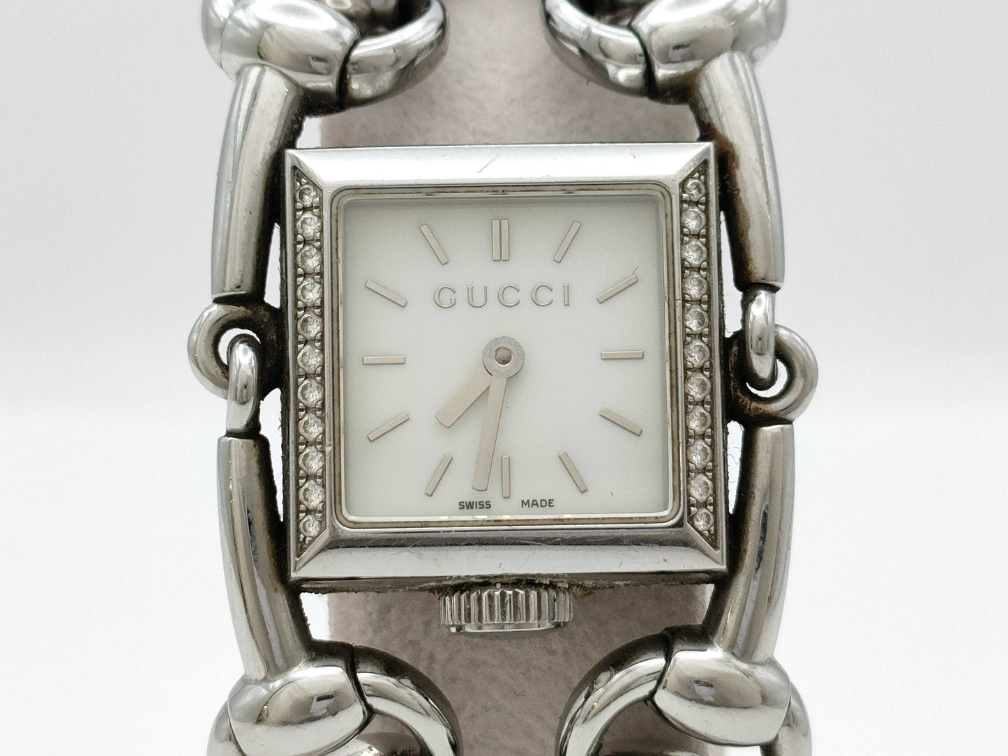GUCCI 116.5 11543857 Quartz White Dial Women's Watch