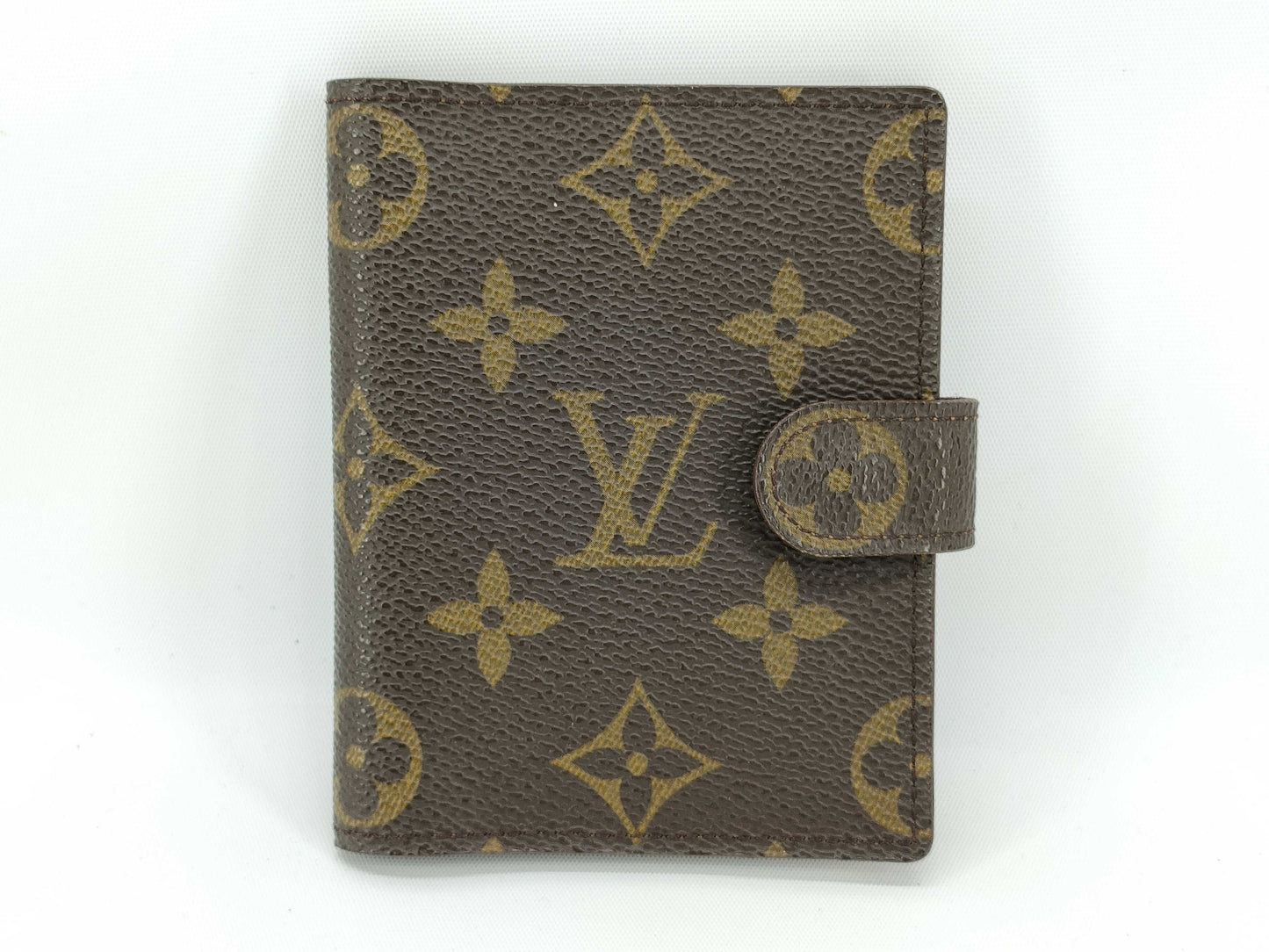 LOUIS VUITTON Monogram LV Monogram Agenda Mini R20007 TH1915 Card Case, Pass Case, Business Card Holder