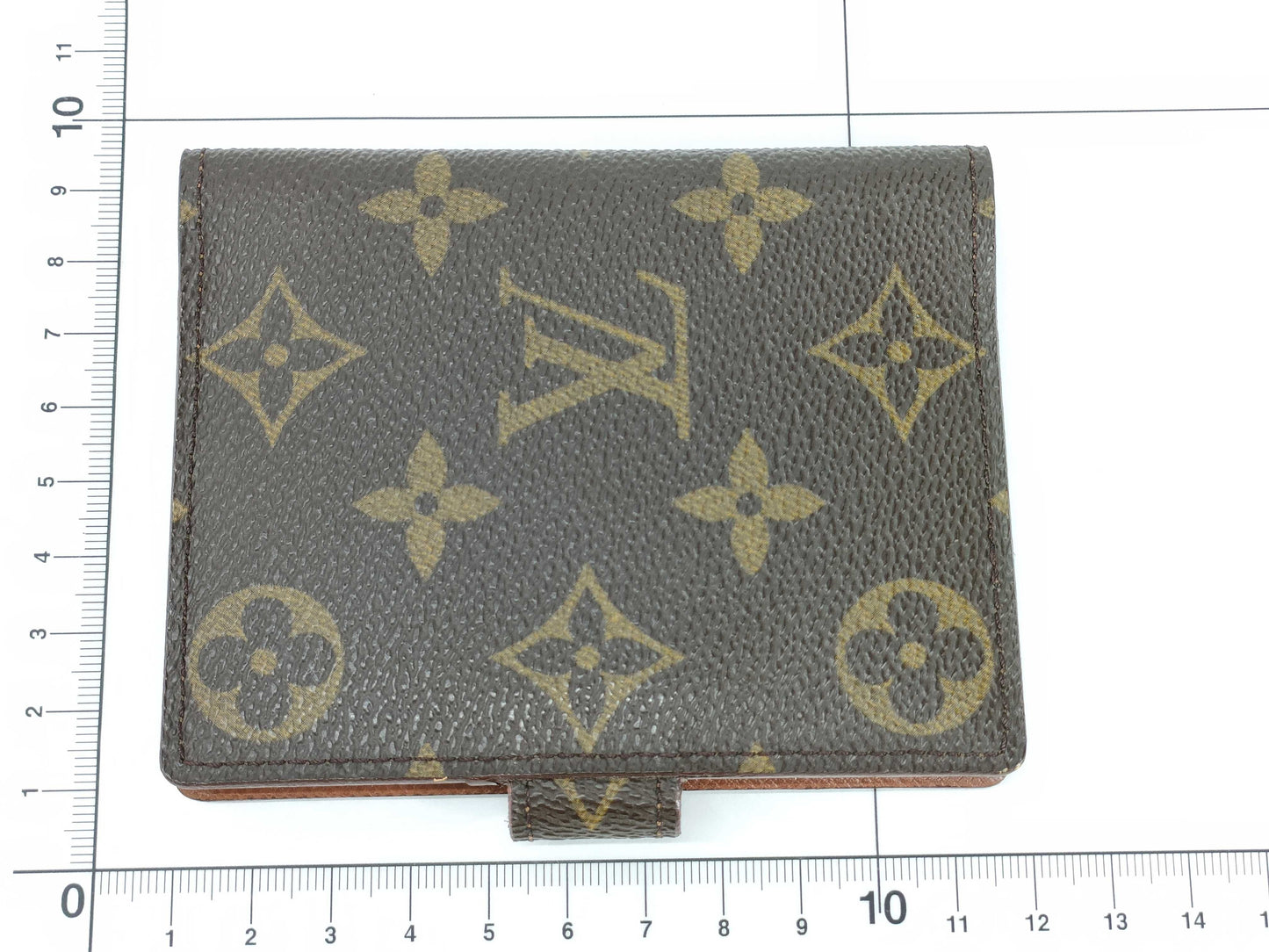 LOUIS VUITTON Monogram LV Monogram Agenda Mini R20007 TH1915 Card Case, Pass Case, Business Card Holder