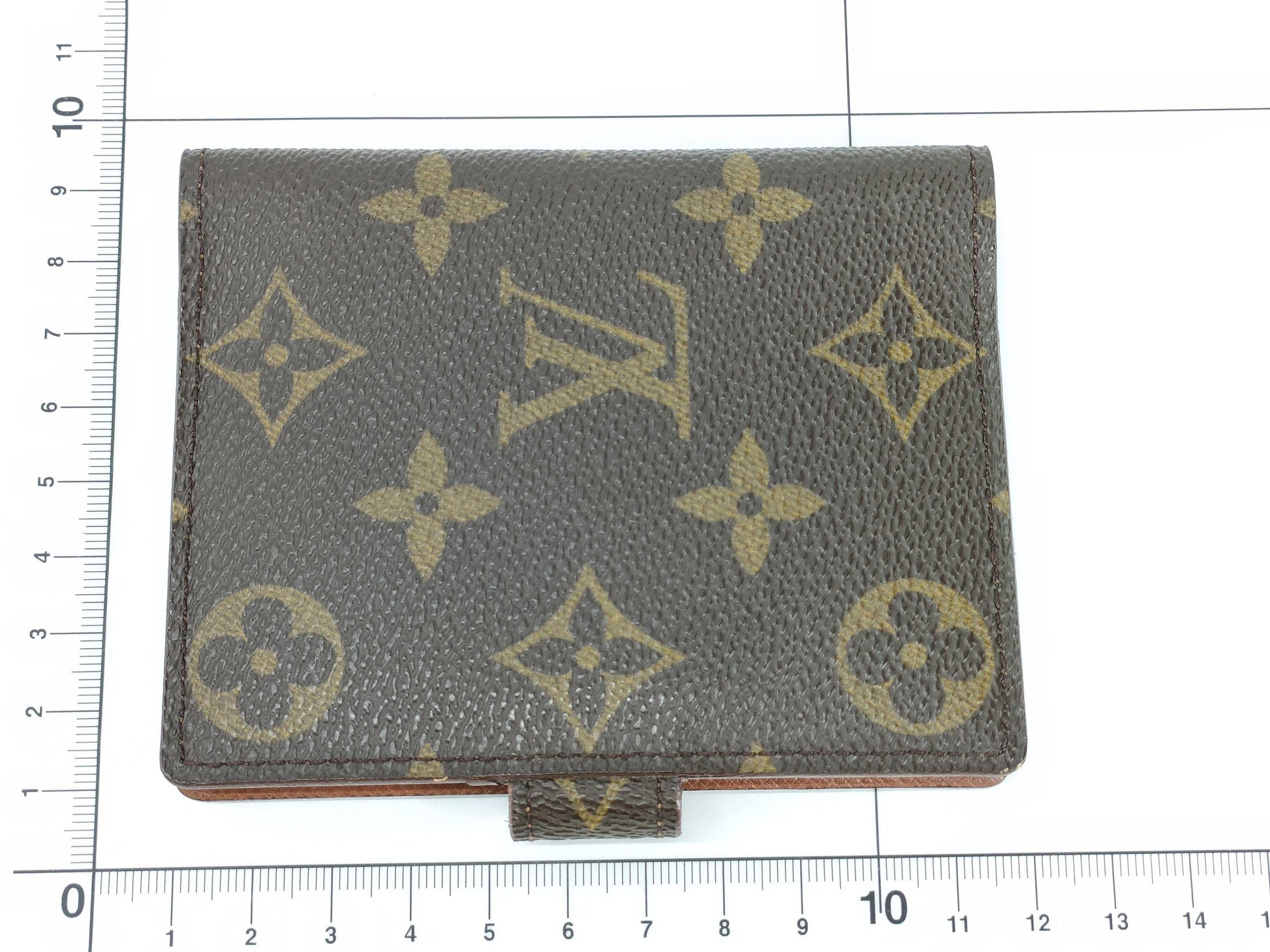 LOUIS VUITTON Monogram LV Monogram Agenda Mini R20007 TH1915 Card Case, Pass Case, Business Card Holder