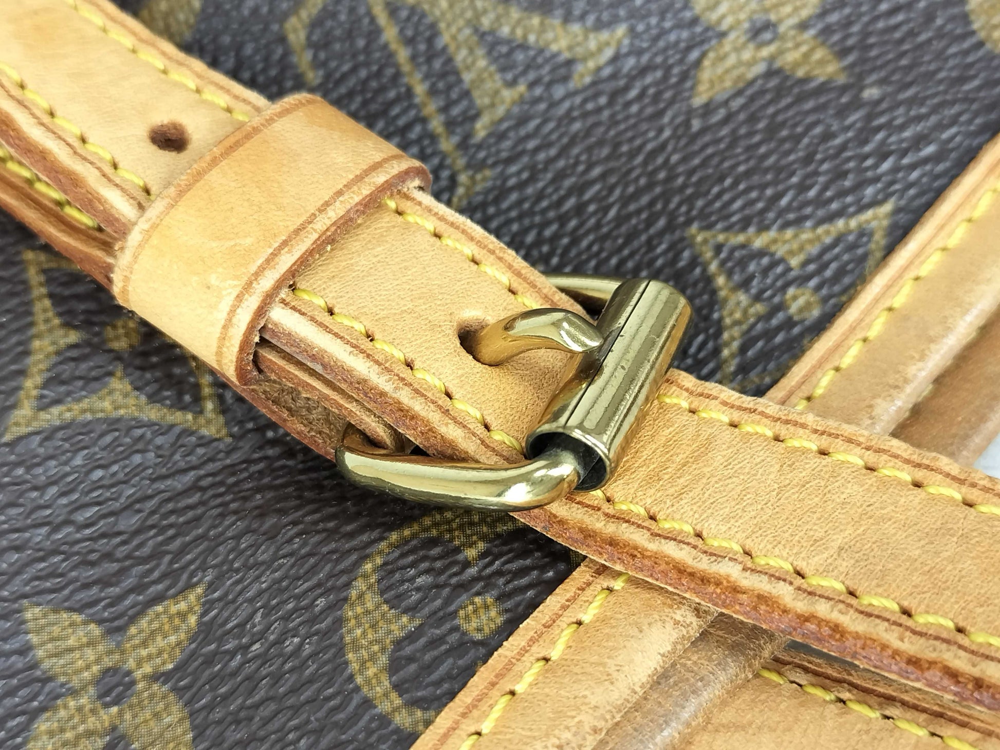 LOUIS VUITTON Monogram LV Monogram Bucket GM M42236 FL1919 Handbag