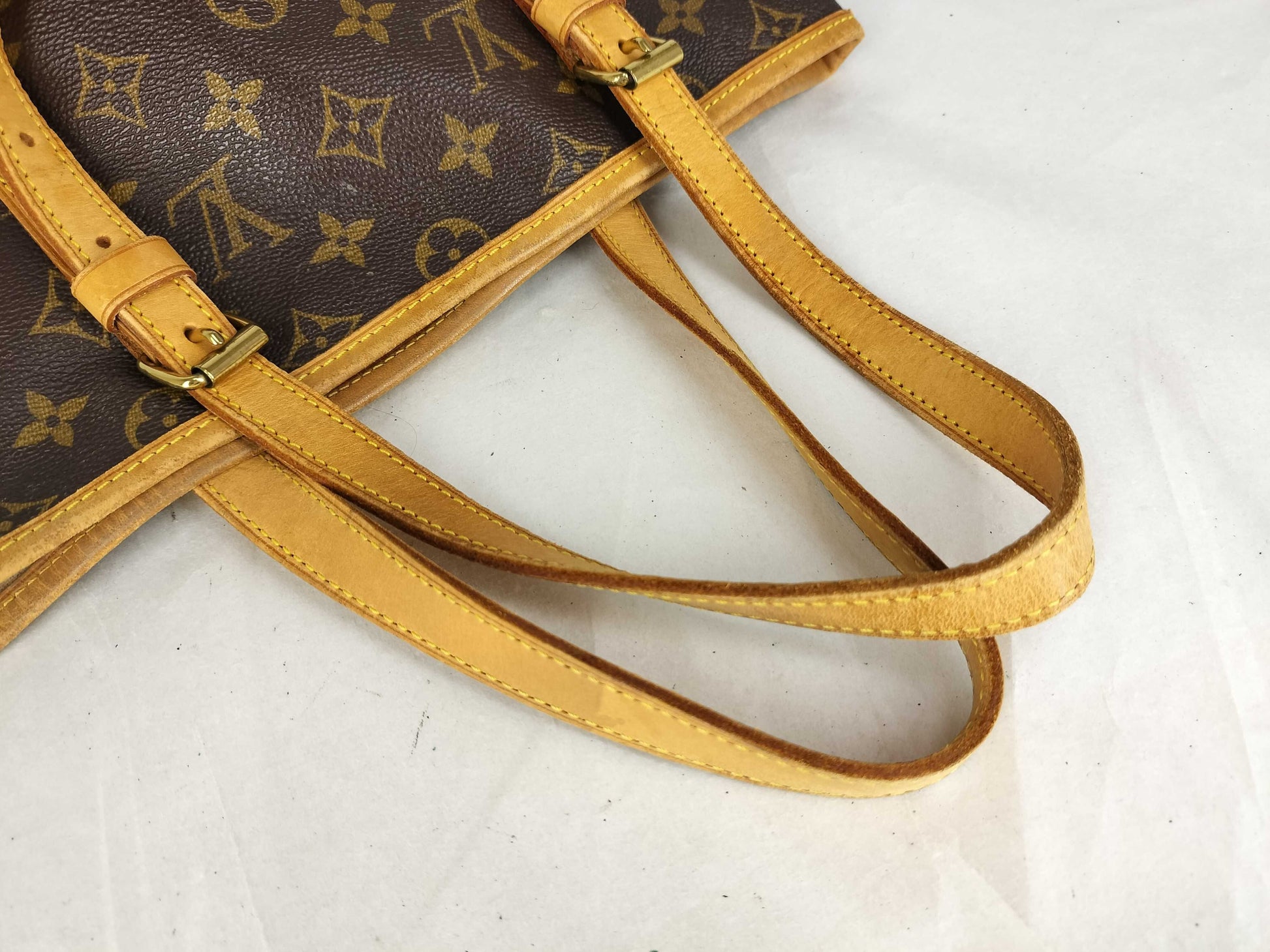 LOUIS VUITTON Monogram LV Monogram Bucket GM M42236 FL1919 Handbag