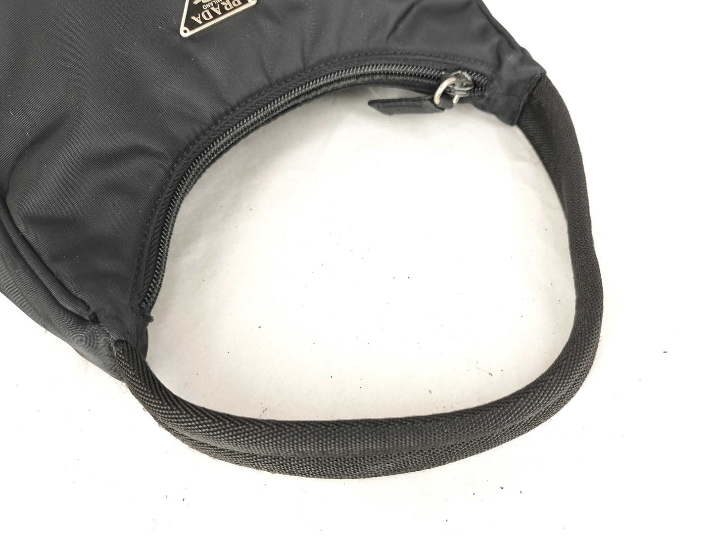 PRADA Nylon Prada Tesuto Bag Black Handbag
