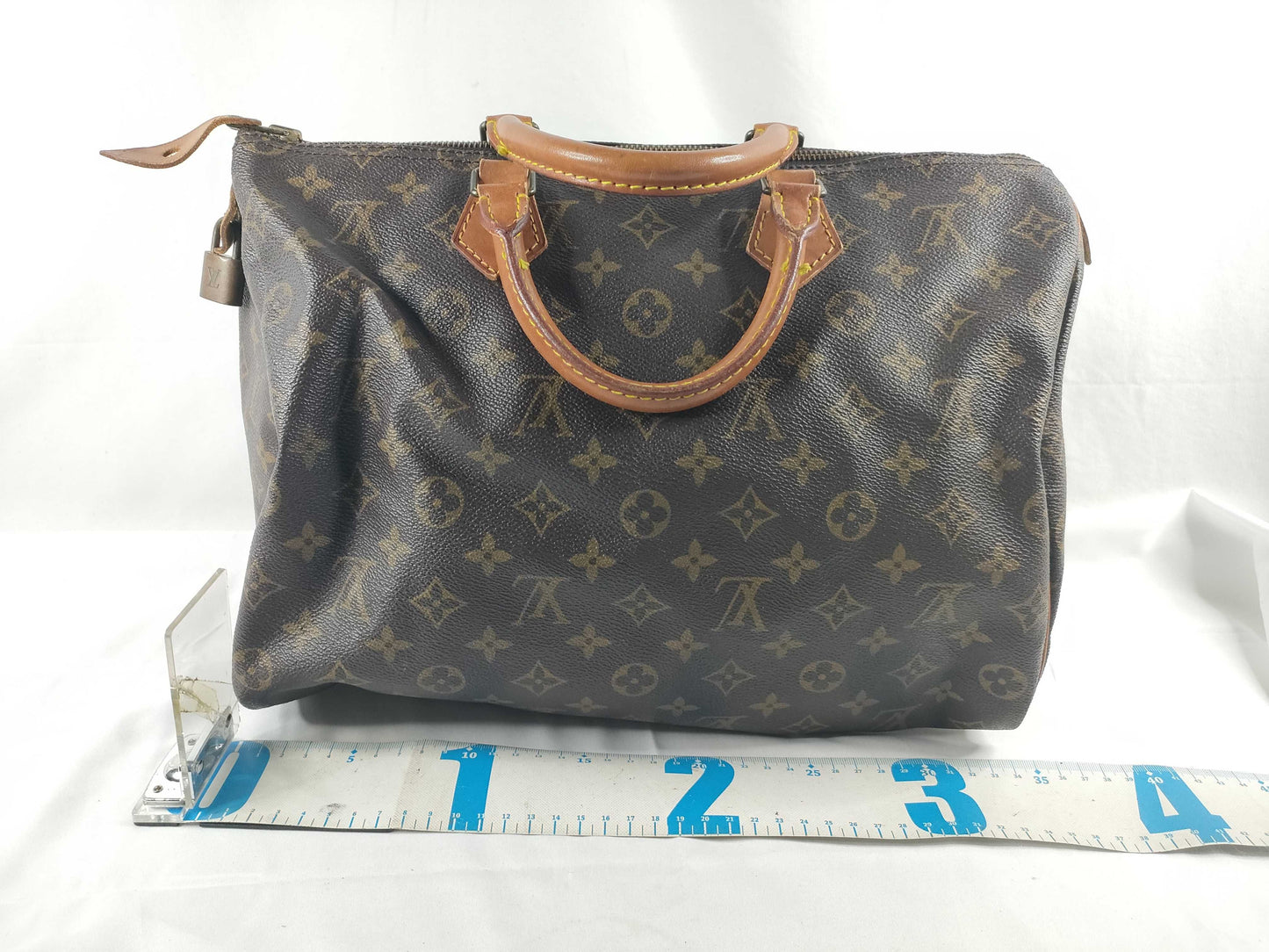 LOUIS VUITTON Monogram LV Monogram Speedy 35 M41524 VI871 Handbag