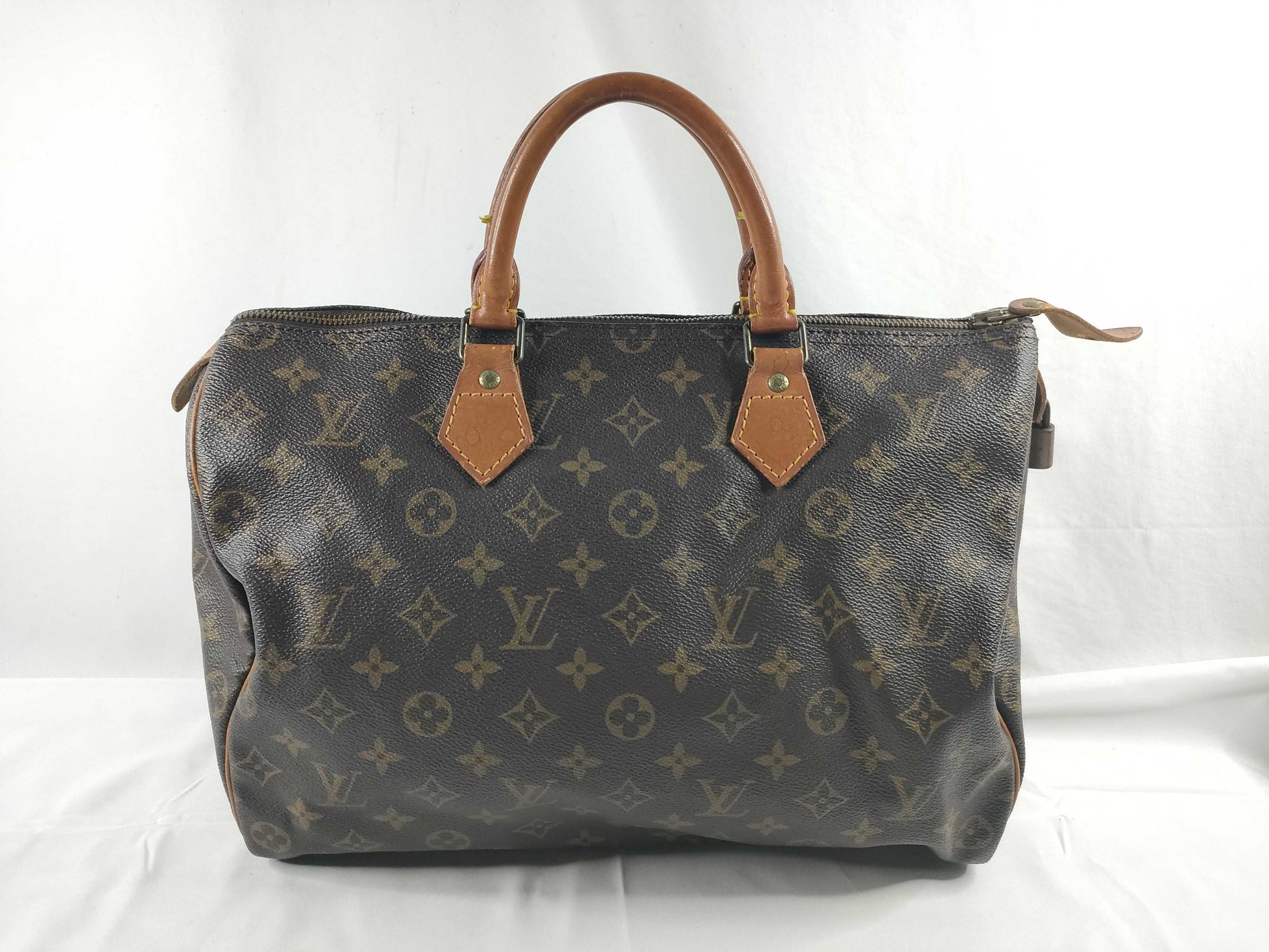 LOUIS VUITTON Monogram LV Monogram Speedy 35 M41524 VI871 Handbag