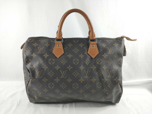 LOUIS VUITTON Monogram LV Monogram Speedy 35 M41524 VI871 Handbag