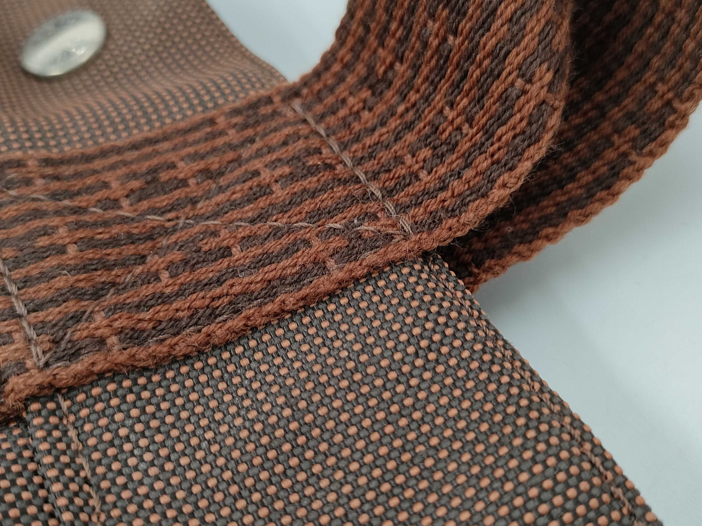 HERMES Aleline AdPM Canvas Backpack Brown Rucksack