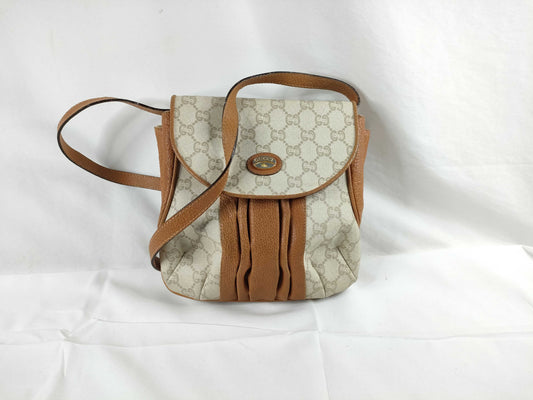 GUCCI GG Plus Gucci GG Plus Shoulder Bag Brown x Ivory Shoulder Bag