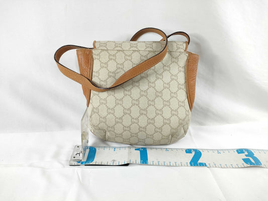 GUCCI GG Plus Gucci GG Plus Shoulder Bag Brown x Ivory Shoulder Bag