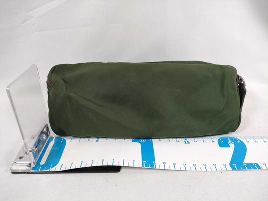 PRADA Nylon Prada Tessuto Pouch Khaki Pouch