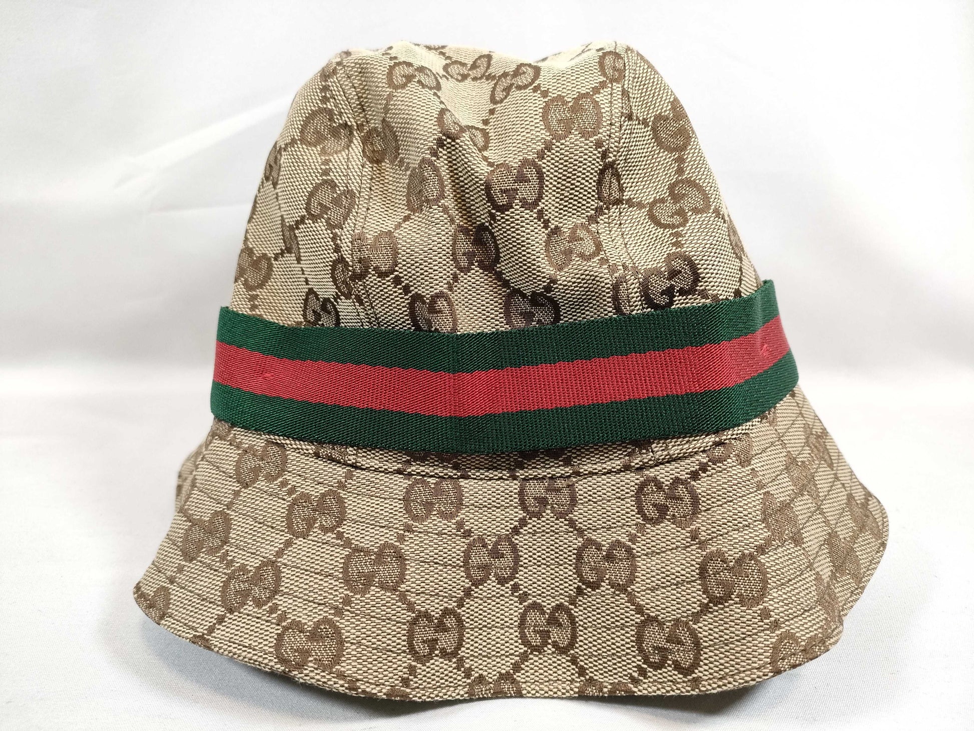 GUCCI GG Canvas Gucci Sherry Line GG Canvas Hat Brown Other Accessories