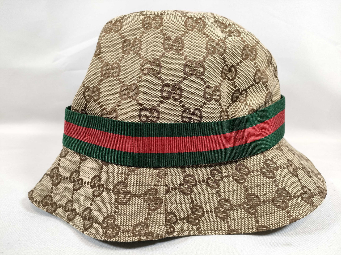 GUCCI GG Canvas Gucci Sherry Line GG Canvas Hat Brown Other Accessories