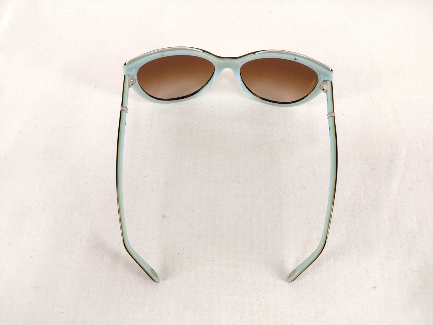 Tiffany & Co. Tiffany Plastic Sunglasses TF4134-B-F Blue x Brown Sunglasses
