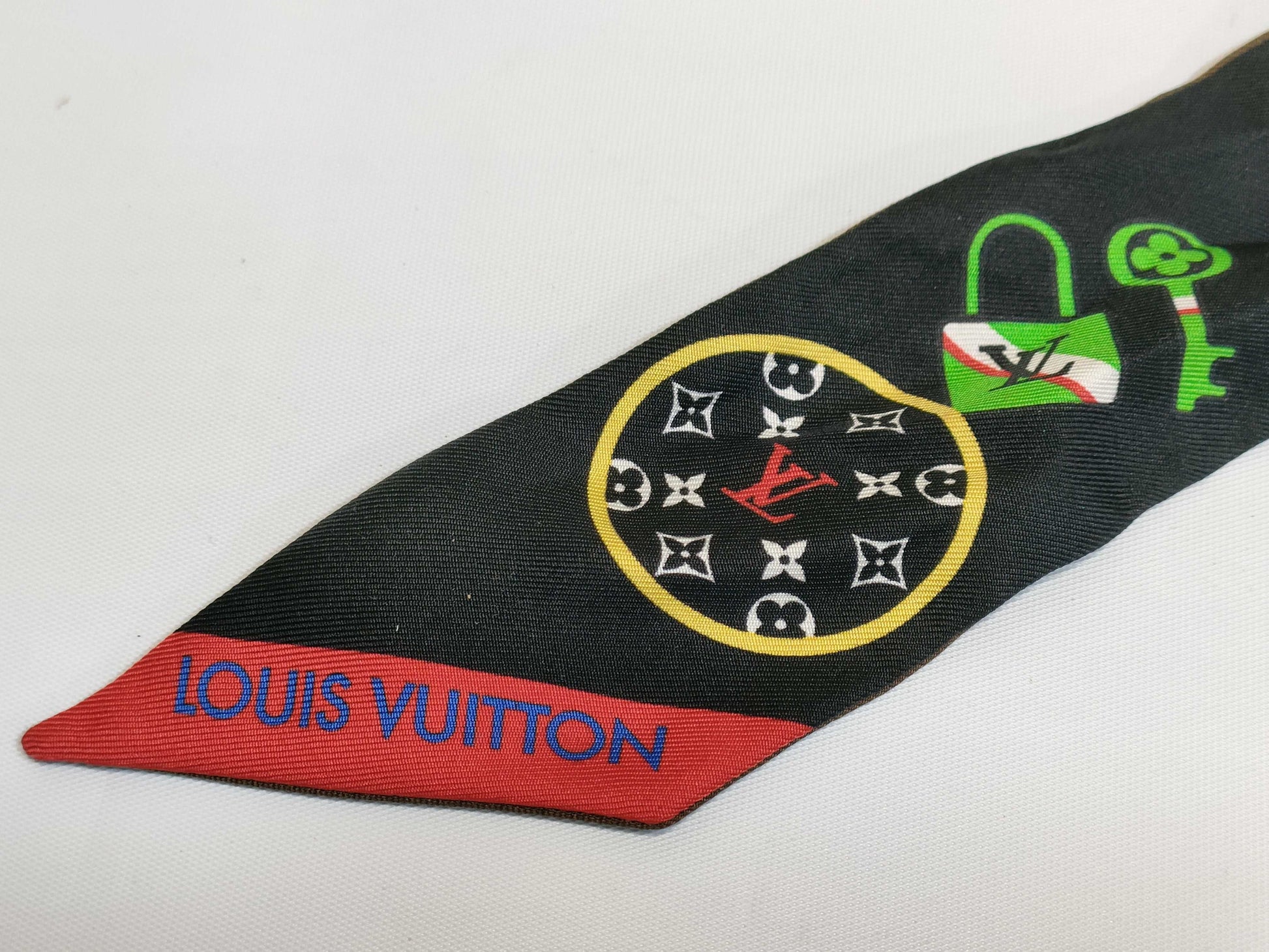 LOUIS VUITTON LV Monogram x Stories Bandeau BB M71095 Scarf