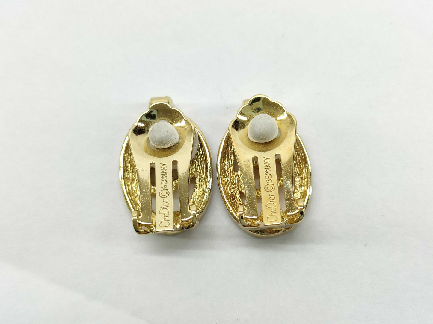 Dior Christian Dior Earrings GP Gold Earrings