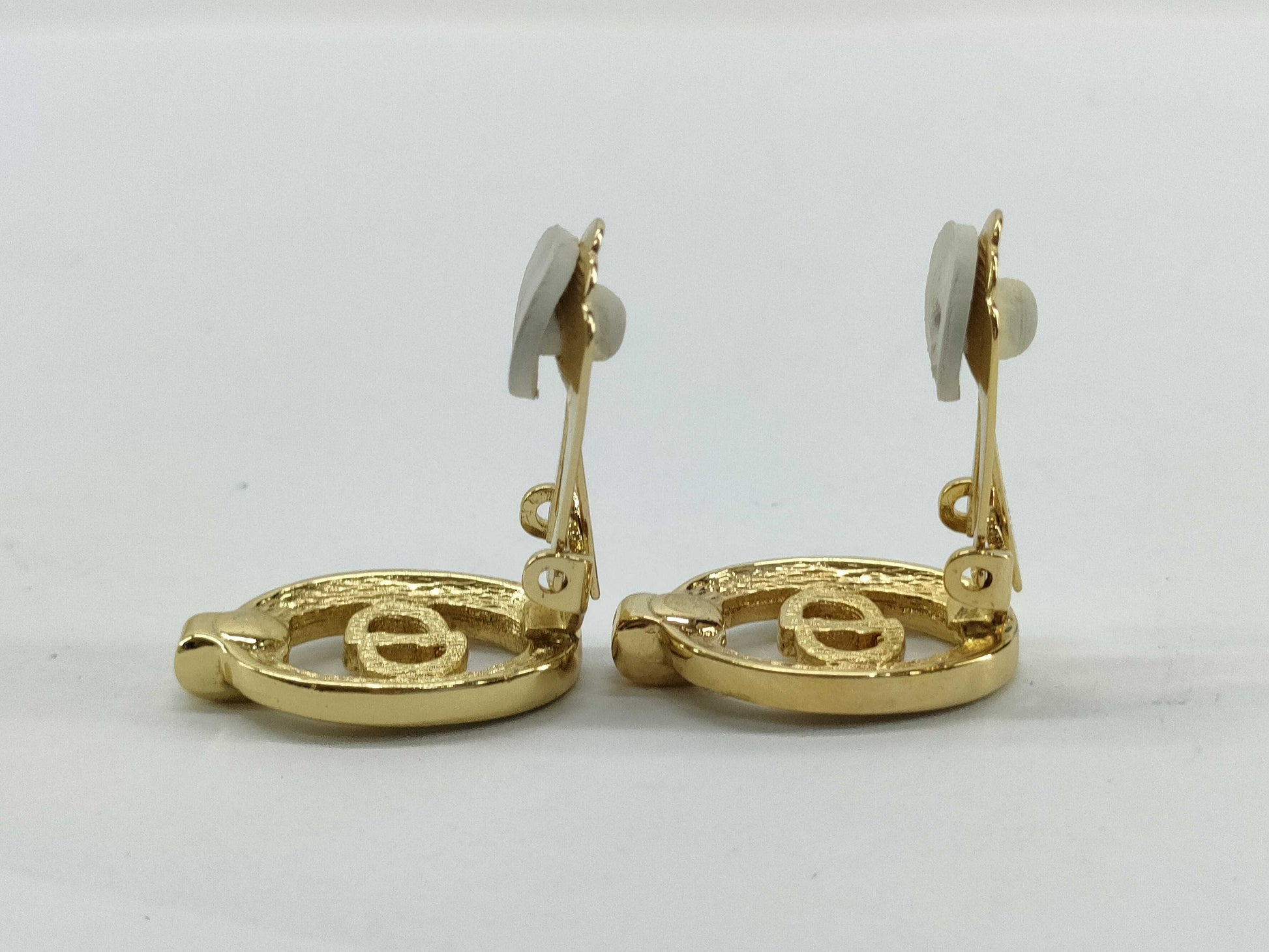 Dior Christian Dior Earrings GP Gold Earrings