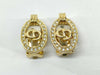 Dior Christian Dior Earrings GP Gold Earrings