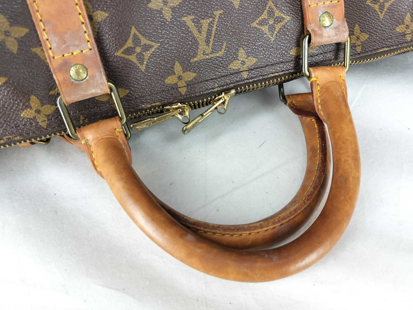 LOUIS VUITTON Monogram LV Monogram Keypol 60 M41422 MI881 Boston Bag
