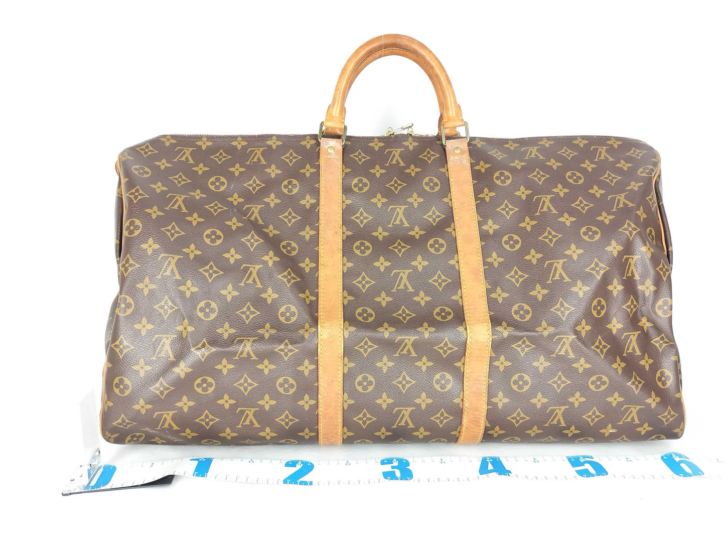 LOUIS VUITTON Monogram LV Monogram Keypol 60 M41422 MI881 Boston Bag