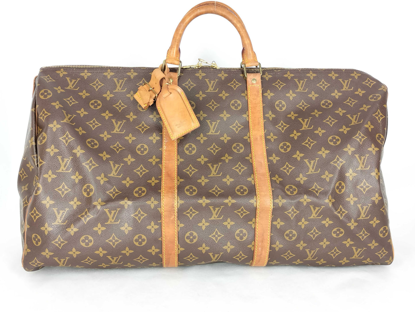 LOUIS VUITTON Monogram LV Monogram Keypol 60 M41422 MI881 Boston Bag