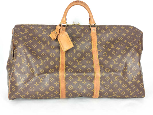 LOUIS VUITTON Monogram LV Monogram Keypol 60 M41422 MI881 Boston Bag