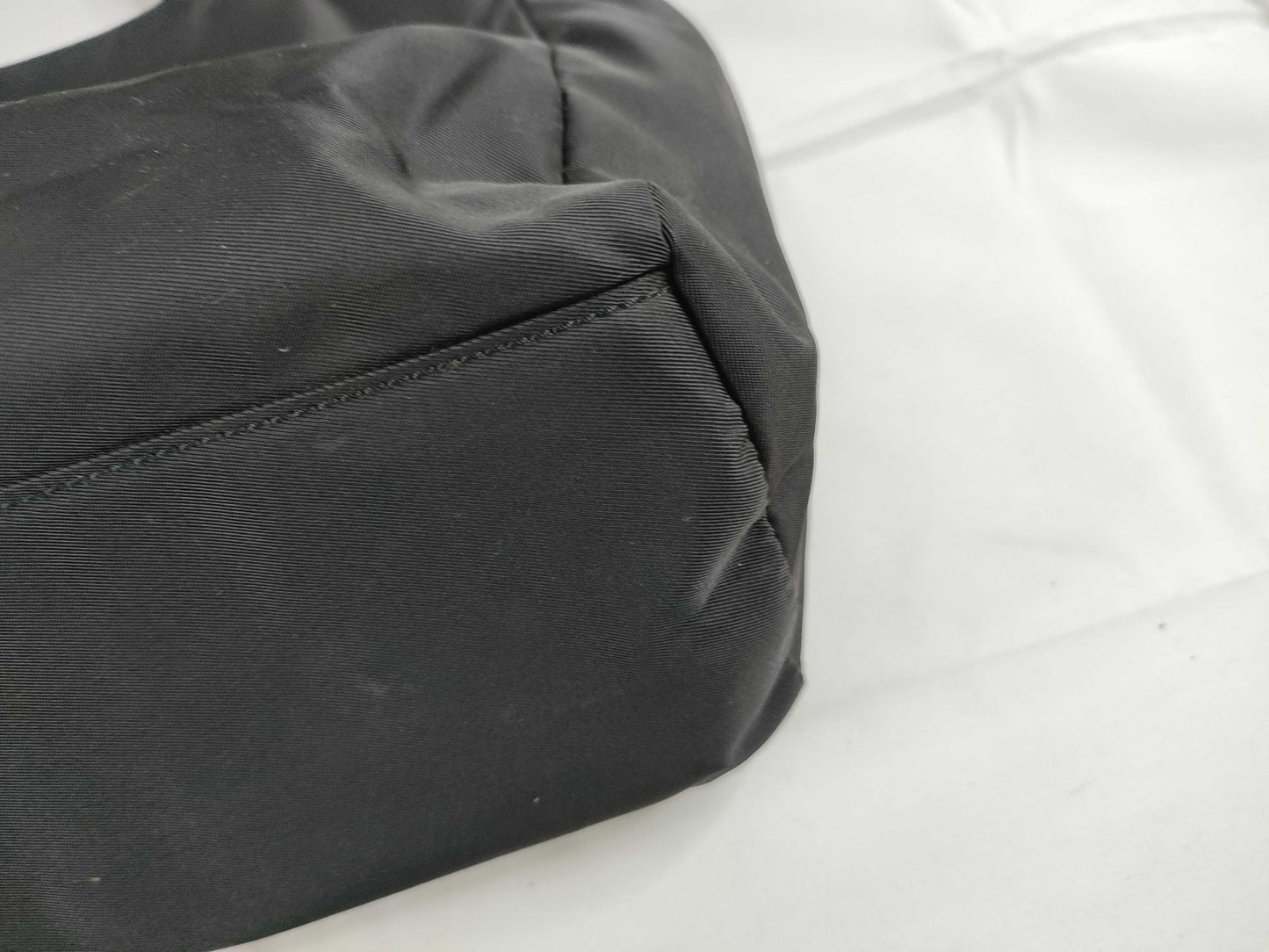 PRADA Nylon Prada Tesuto Bag Black Handbag