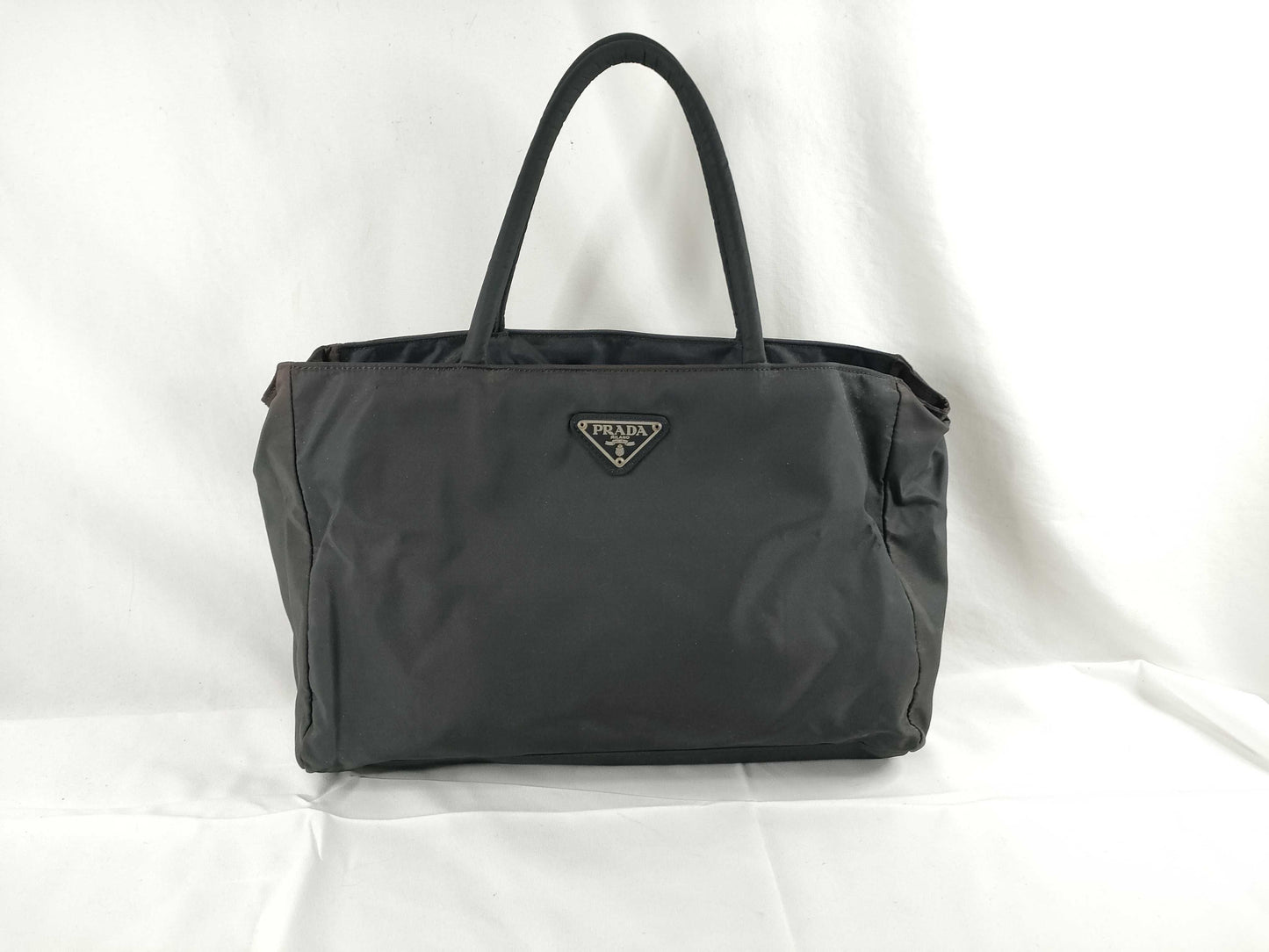 PRADA Nylon Prada Tesuto Bag Black Handbag