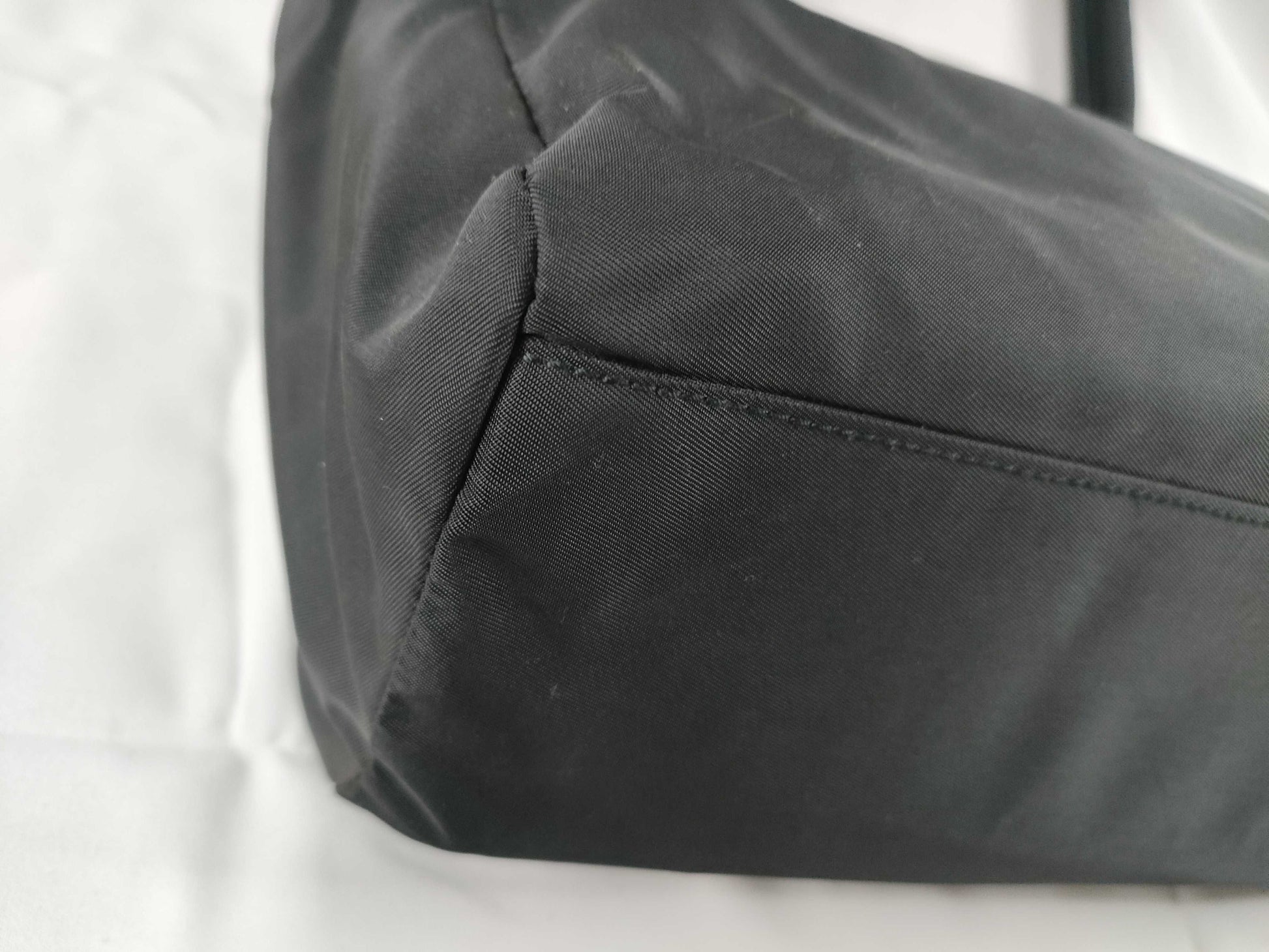 PRADA Nylon Prada Tesuto Bag Black Handbag