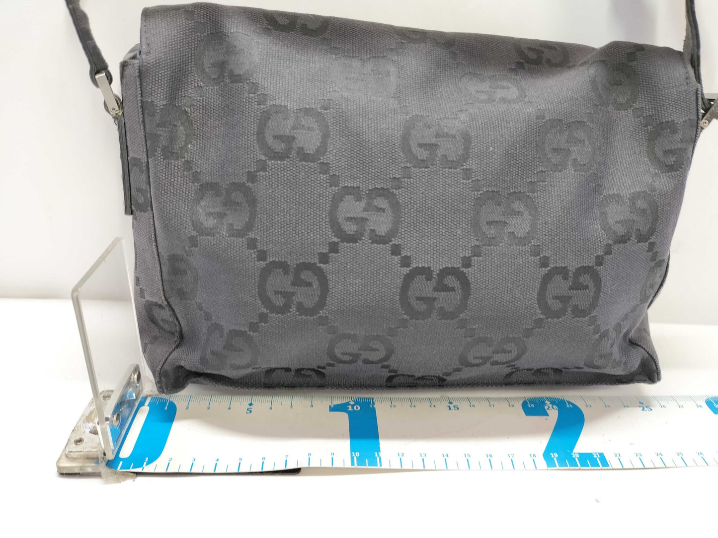 GUCCI GG Gucci GG Canvas Shoulder Bag 001/3805 002113 Black Shoulder Bag
