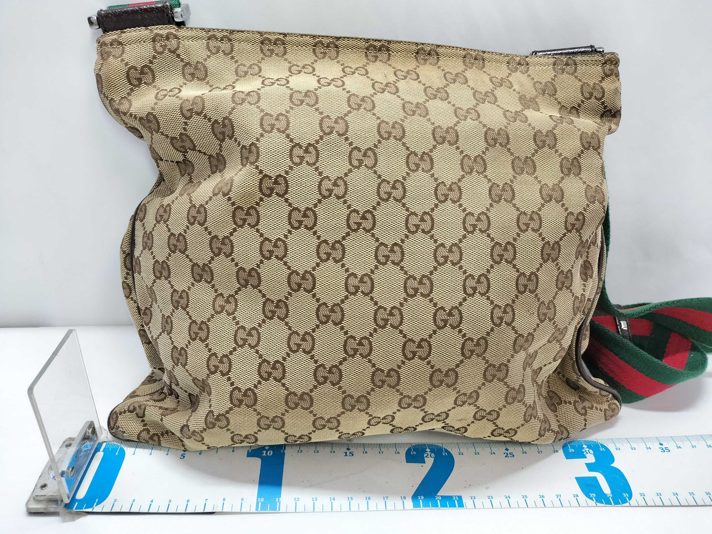 GUCCI GG Canvas Gucci Sherry Line GG Canvas Shoulder Bag 169937 492715 Brown Shoulder Bag
