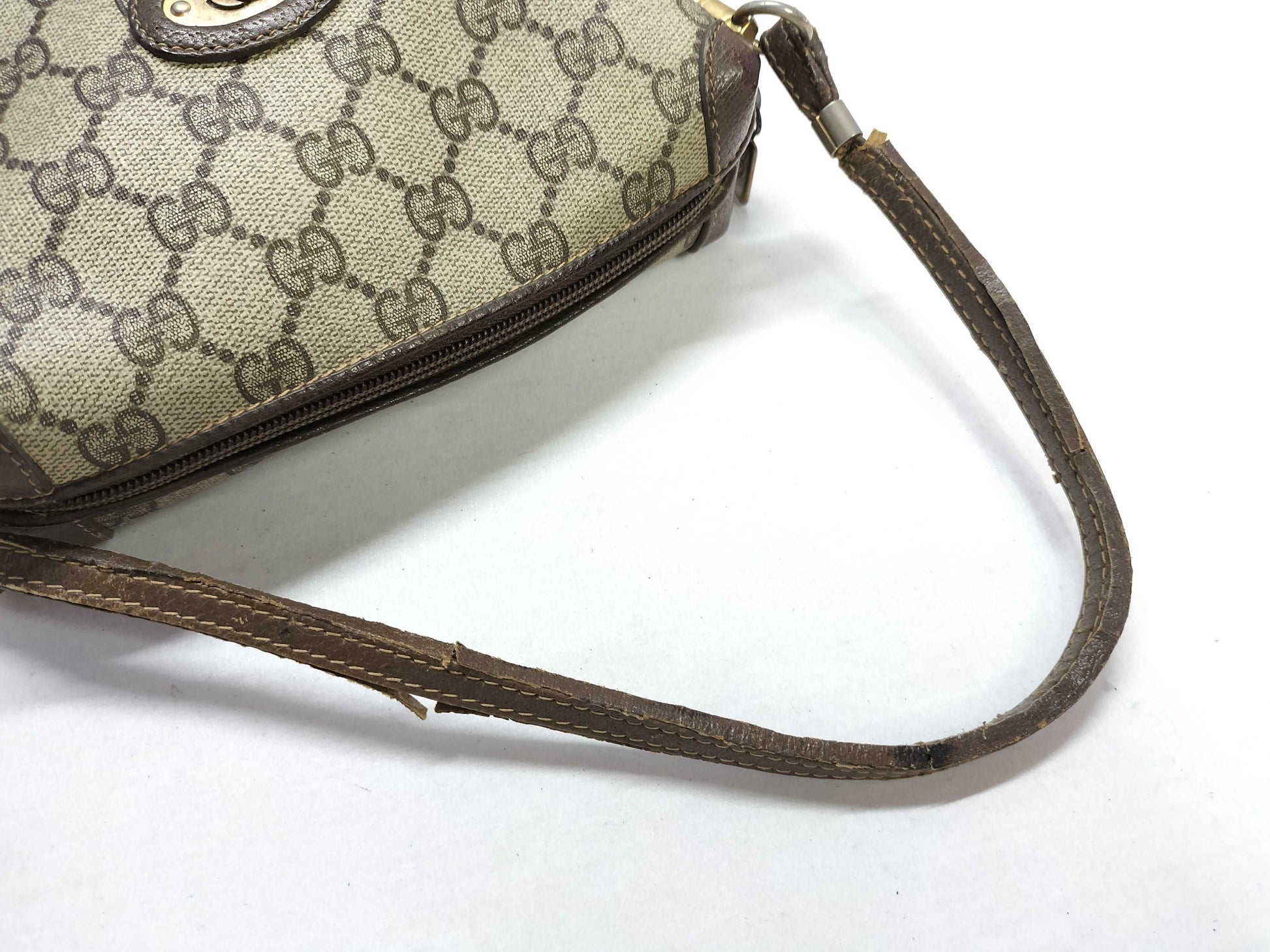 GUCCI GG Supreme Gucci GG Supreme Bag 007/115/4916 Brown Handbag