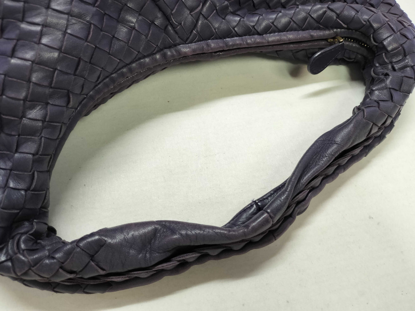BOTTEGA VENETA Intrecciato Intrecciato Intrecciato Leather One Shoulder Bag 115653 VGIF1 5004 Purple Shoulder Bag